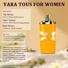 Yara Tous Eau de Parfum by Lattafa – 100ml | Signature Scent for Her