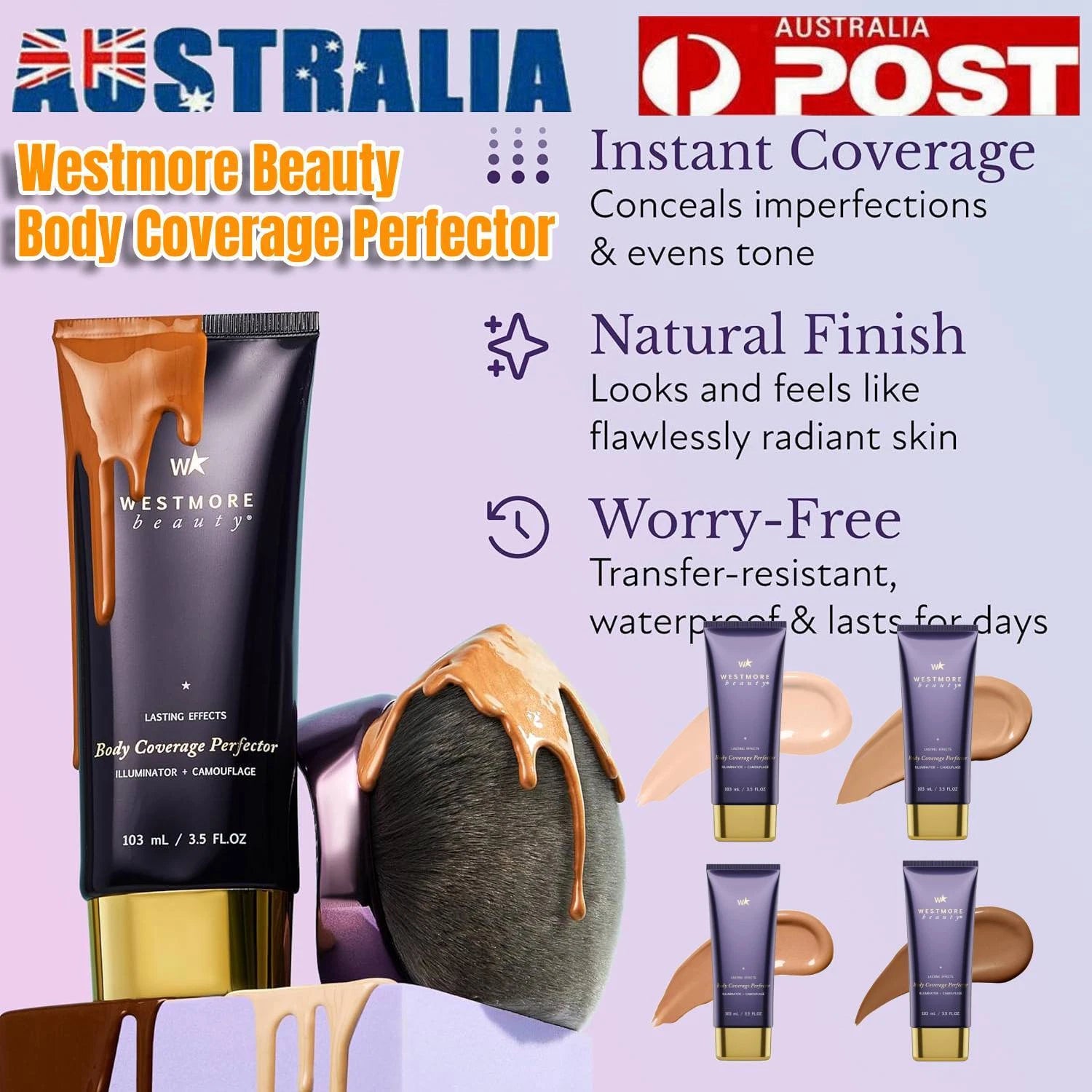 Westmore Beauty Body Coverage Perfector 3.5 Oz